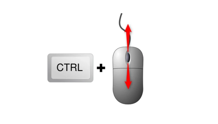Zooming with Mouse Scroll Wheel and Ctrl