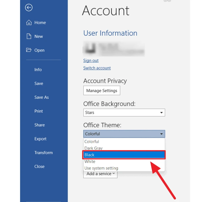 How to Change Microsoft Word to Light Mode or Dark Mode? 3 Change Microsoft Word to Light or Dark Mode Windows
