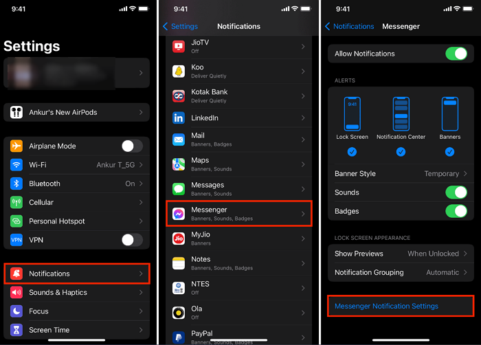 How to Turn Off Time Sensitive Notifications on iPhone and Android 4 Customize Notification Settings Per App