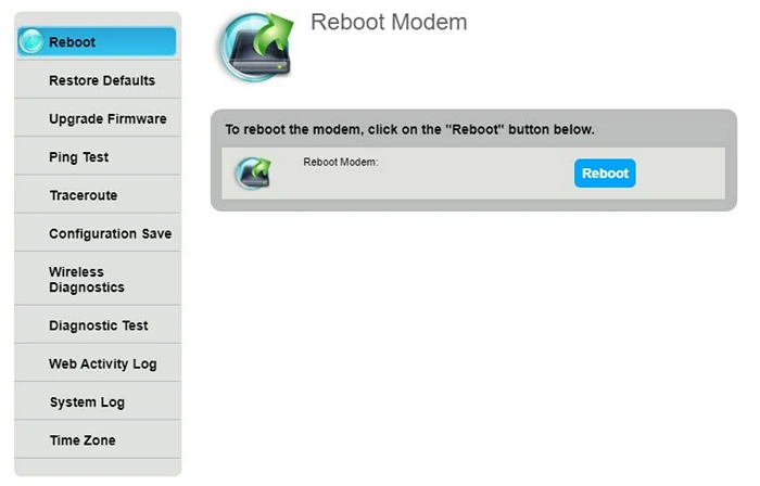 How to Reboot CenturyLink Modem: A Quick Step-by-Step Guide 5 Reboot CenturyLink Modem Through Website