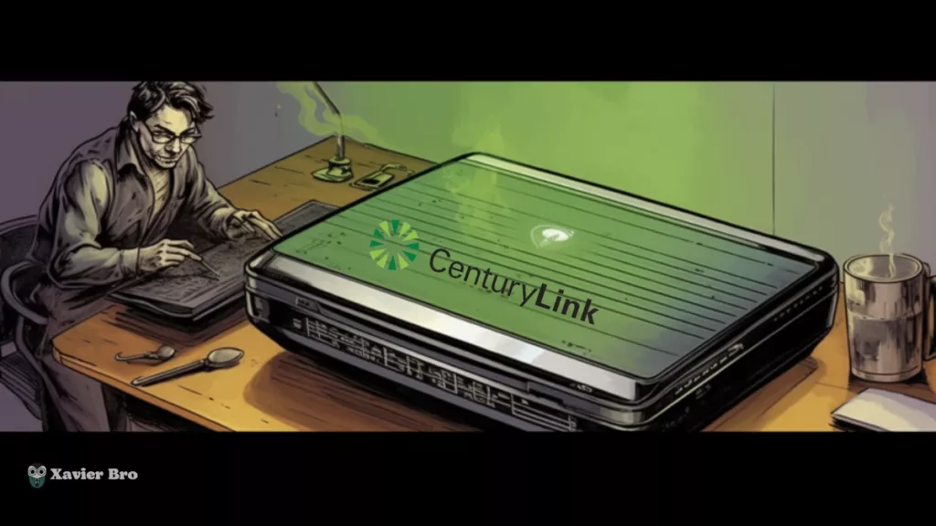 Rebooting CenturyLink Modem