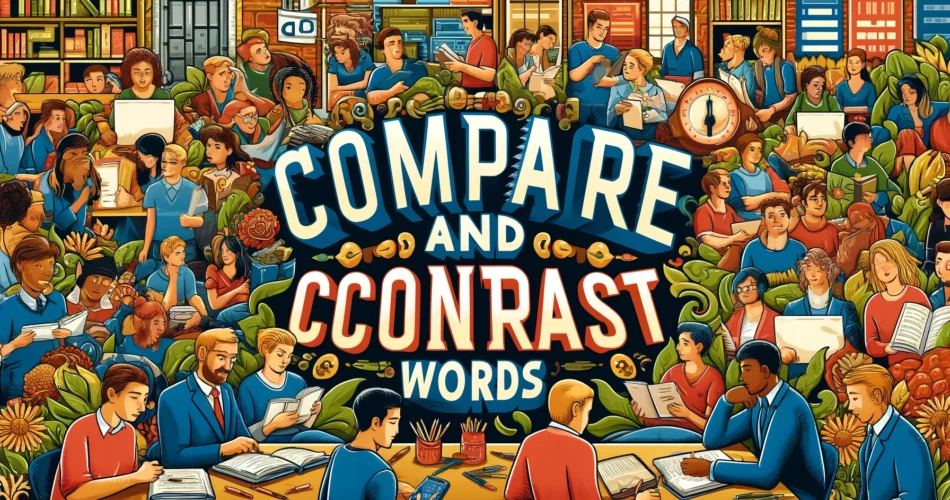Compare and Contrast Words
